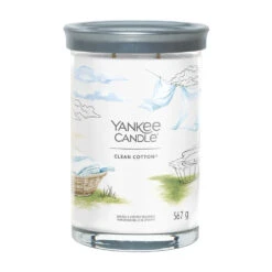 Yankee Candle Bougie Parfumée Coton Frais 100h