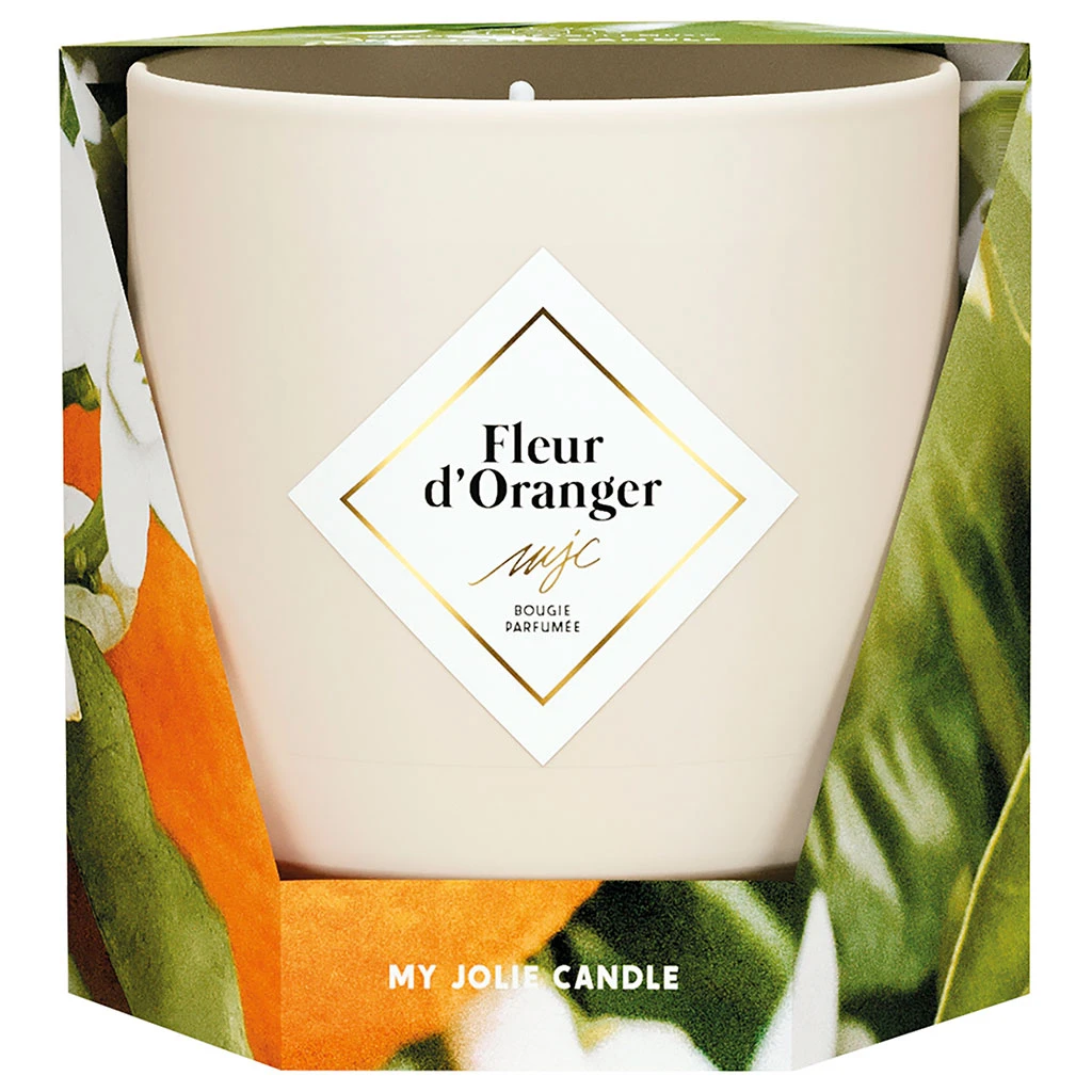 Bougie Parfumée Fleur D'oranger 45h 1 Bougie Parfumée Fleur D'oranger 45h