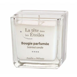 Bougie Parfumée Poivre Rose, Rose, Musc Noir 45h - La Tête Dans Les étoiles