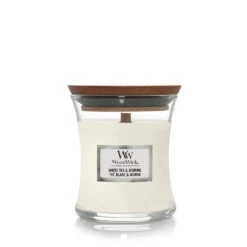 WoodWick Bougie Jarrre Parfumée Thé Blanc Et Jasmin 65h