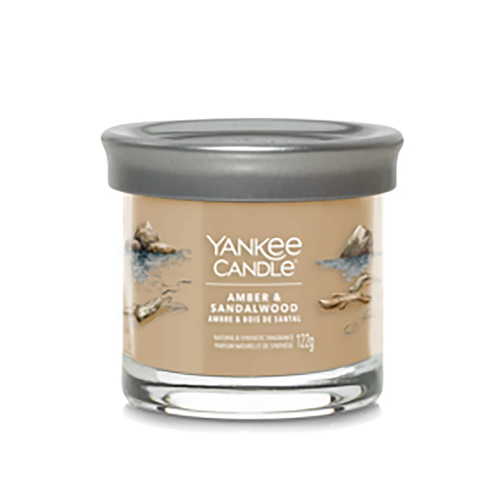 Yankee Candle Bougie Parfumée Ambre Et Bois De Santal 25h 1 Yankee Candle Bougie Parfumée Ambre Et Bois De Santal 25h