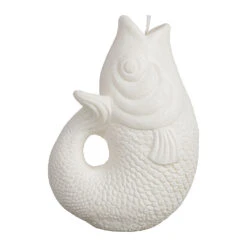 Bougie Poisson Blanc 12h