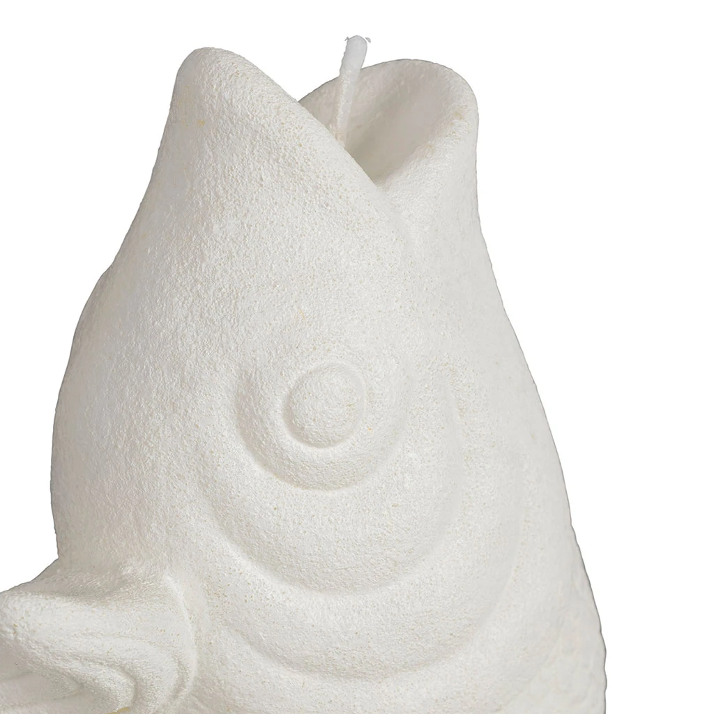 Bougie Poisson Blanc 12h 3 Bougie Poisson Blanc 12h – Image 3