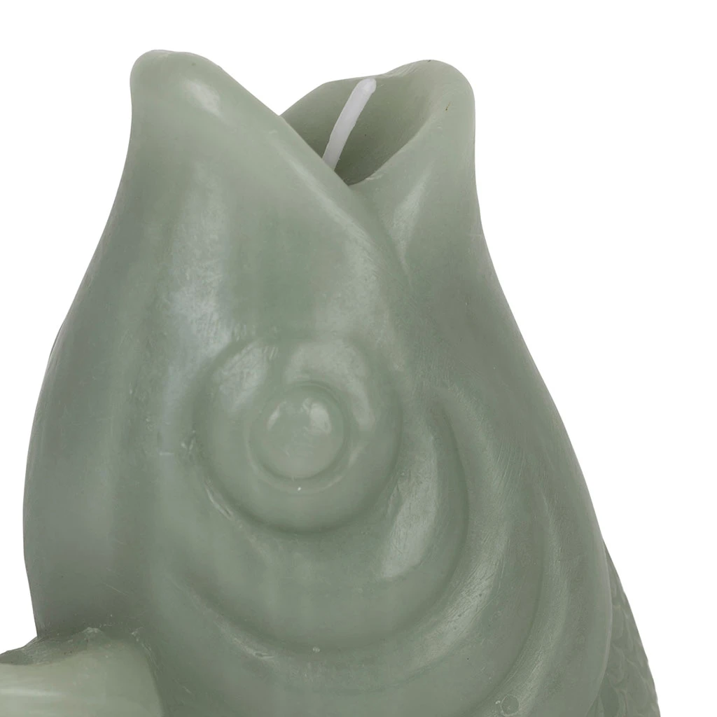 Bougie Poisson Vert D'eau 12h 3 Bougie Poisson Vert D'eau 12h – Image 3