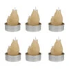 Bougie Poisson (x6) Beige 2h