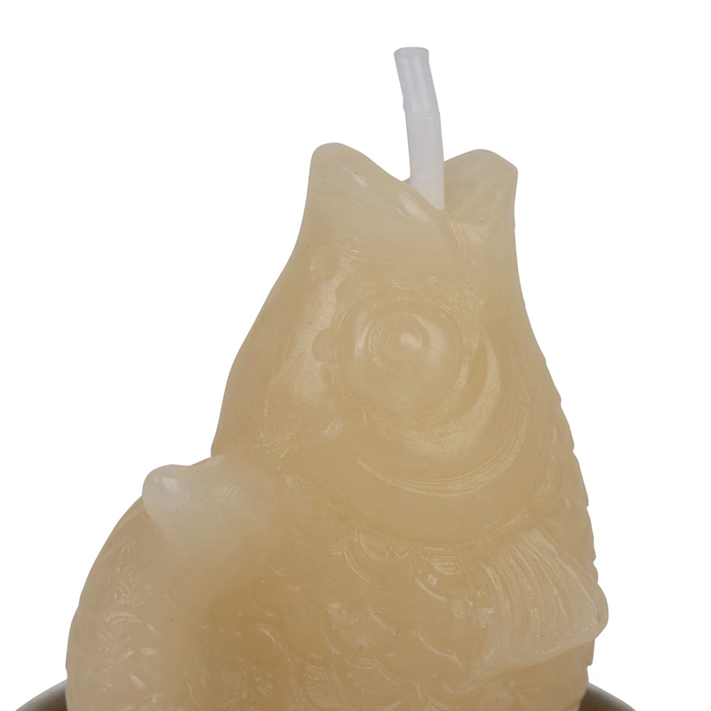 Bougie Poisson (x6) Beige 2h 2 Bougie Poisson (x6) Beige 2h – Image 2