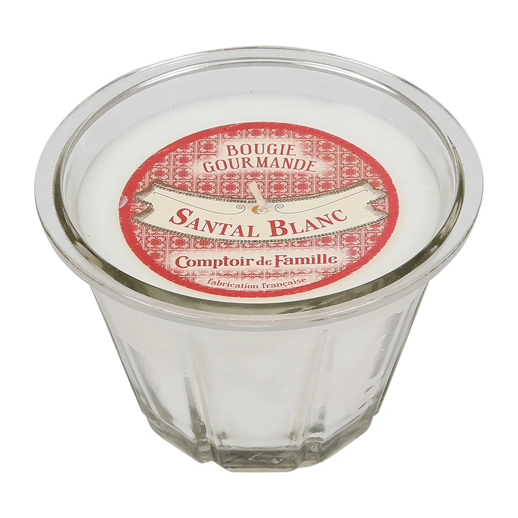 Bougie Santal Blanc 220g 1 Bougie Santal Blanc 220g