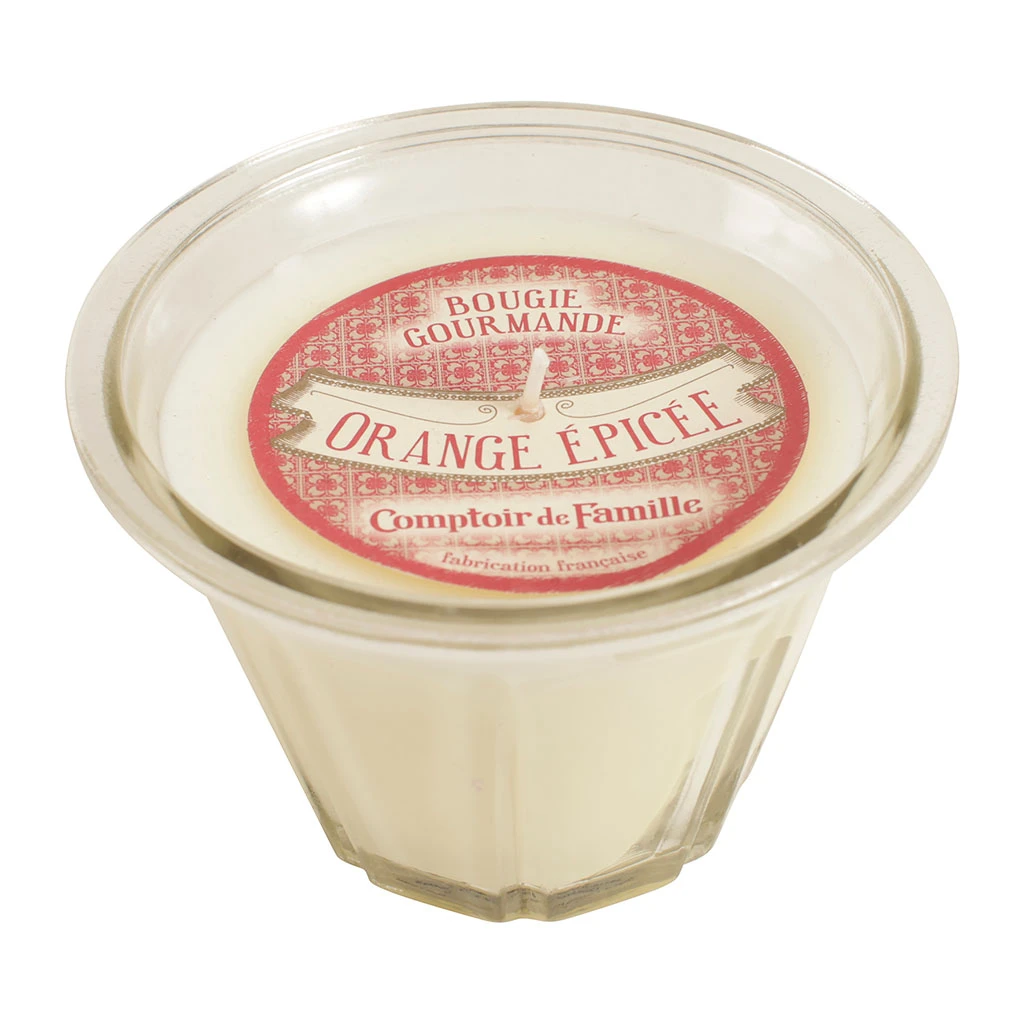 Bougie Senteur Orange épicée 1 Bougie Senteur Orange épicée
