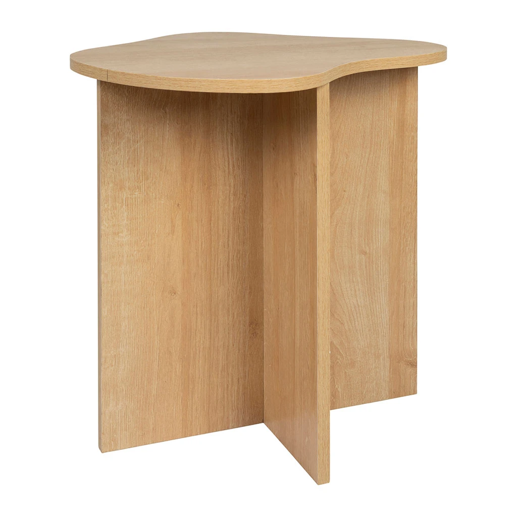 Bout De Canapé En Mélamine Naturel - Sienna 2 Bout De Canapé En Mélamine Naturel - Sienna – Image 2