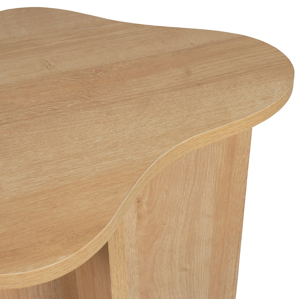 Bout De Canapé En Mélamine Naturel - Sienna 3 Bout De Canapé En Mélamine Naturel - Sienna – Image 3