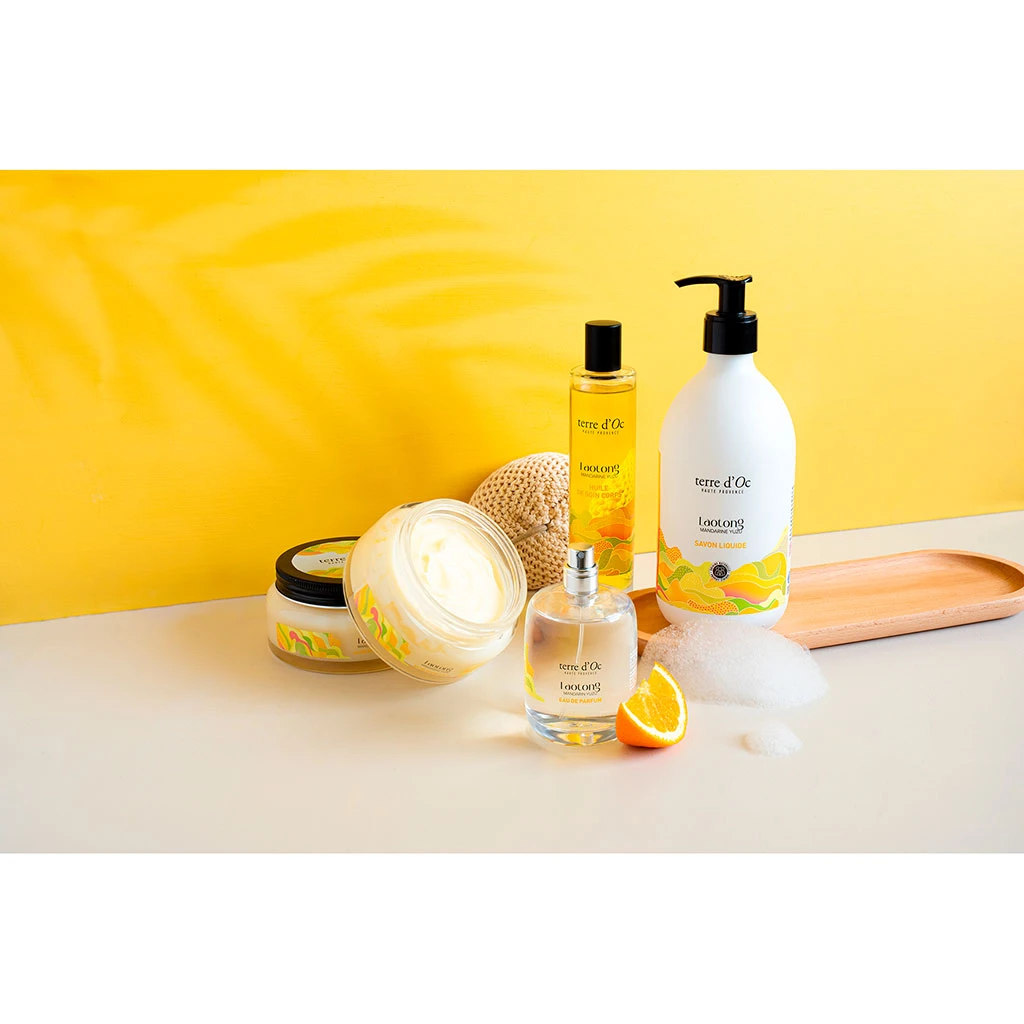 Brume De Linge Parfumee Mandarine-yuzu Laotong 200ml 2 Brume De Linge Parfumee Mandarine-yuzu Laotong 200ml – Image 2