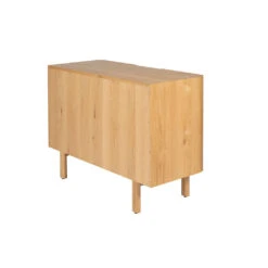 Buffet 2 Portes En Chêne Naturel L107cm - Sirocco -Magasin Général Pour La Maison buffet 2 portes en chene naturel l107cm sirocco 664908 664908 FRN03 WEB