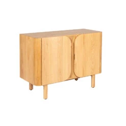 Buffet 2 Portes En Chêne Naturel L107cm - Sirocco -Magasin Général Pour La Maison buffet 2 portes en chene naturel l107cm sirocco 664908 664908 FRN04 WEB
