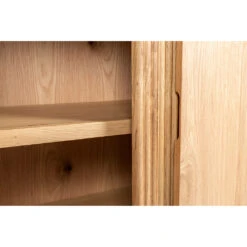 Buffet 2 Portes En Chêne Naturel L107cm - Sirocco -Magasin Général Pour La Maison buffet 2 portes en chene naturel l107cm sirocco 664908 664908 FRN08 WEB