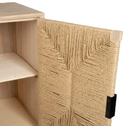 Buffet 2 Portes En Naturel Et Noir H90cm - Kenda 13 Buffet 2 Portes En Naturel Et Noir H90cm - Kenda -Magasin Général Pour La Maison buffet 2 portes en naturel et noir h90cm kenda 78443 78443 DET06 WEB