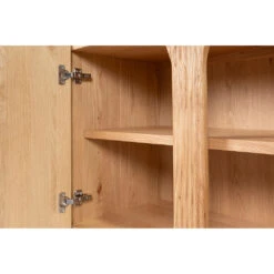 Buffet 3 Portes En Chêne Naturel L154cm - Sirocco -Magasin Général Pour La Maison buffet 3 portes en chene naturel l154cm sirocco 664909 664909 FRN09 WEB