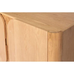 Buffet 3 Portes En Chêne Naturel L154cm - Sirocco -Magasin Général Pour La Maison buffet 3 portes en chene naturel l154cm sirocco 664909 664909 FRN10 WEB