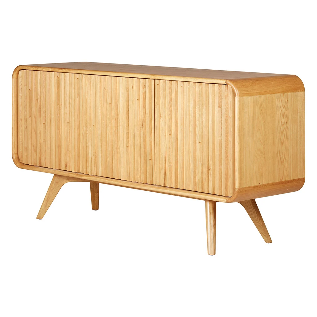 Buffet 3 Portes En Chêne Naturel L165cm - Sublime 3 Buffet 3 Portes En Chêne Naturel L165cm - Sublime – Image 3