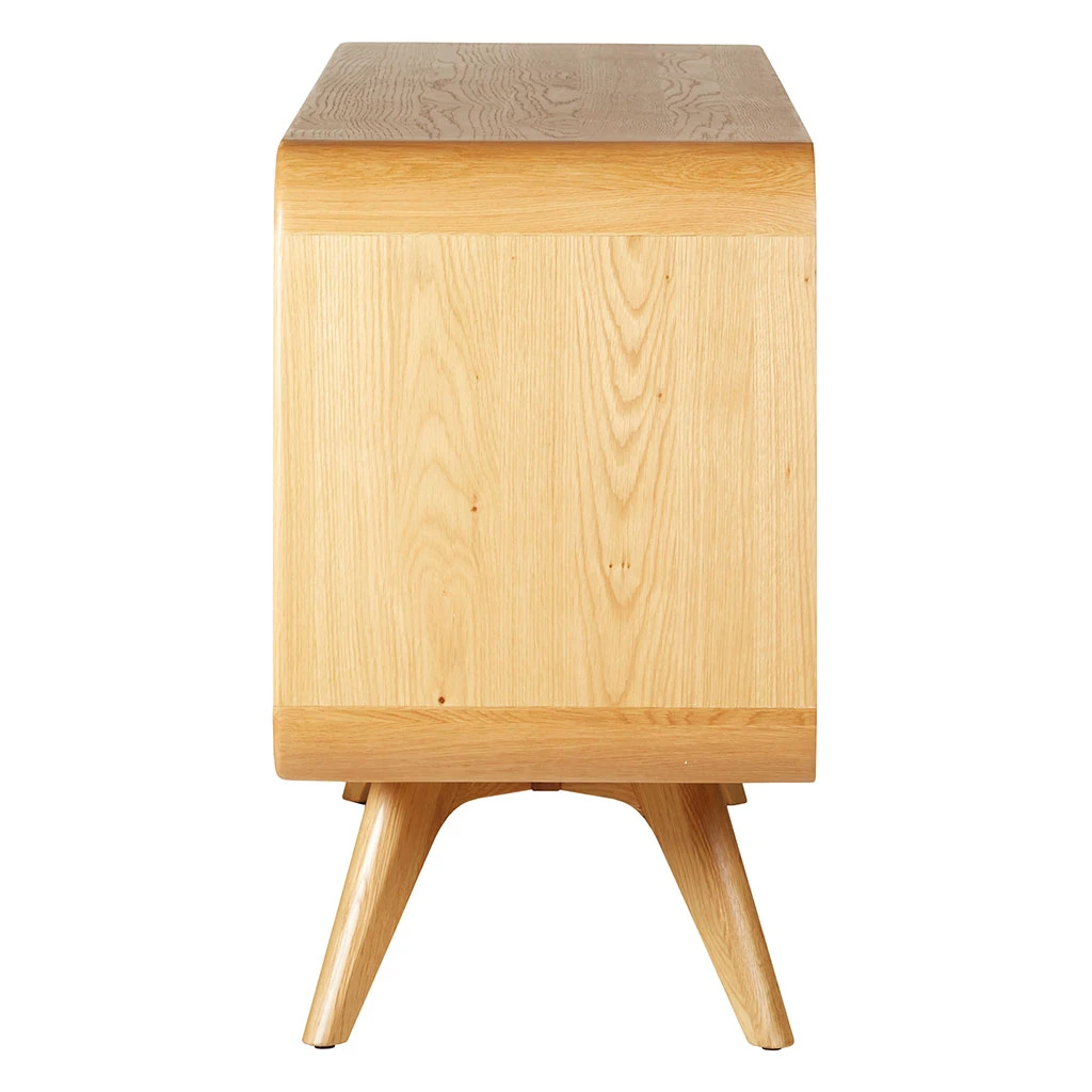 Buffet 3 Portes En Chêne Naturel L165cm - Sublime 4 Buffet 3 Portes En Chêne Naturel L165cm - Sublime – Image 4