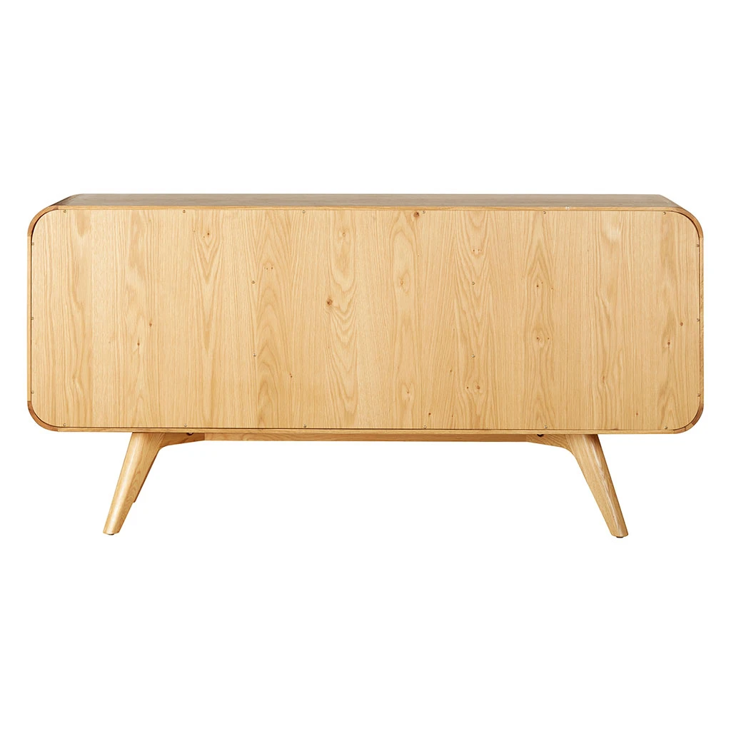 Buffet 3 Portes En Chêne Naturel L165cm - Sublime 5 Buffet 3 Portes En Chêne Naturel L165cm - Sublime – Image 5