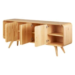 Buffet 4 Portes En Chene Naturel L200cm - Sublime -Magasin Général Pour La Maison buffet 4 portes en chene naturel l200cm sublime 649279 649279 FRN04 WEB 1