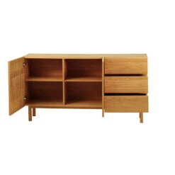 Buffet En Chêne Naturel 150x80cm - Paulo -Magasin Général Pour La Maison buffet en chene naturel 150x80cm paulo 662276 662276 FRN06 WEB