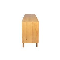 Meuble Bas 4 Portes En Chêne Naturel 200xh80cm - Sirocco 12 Meuble Bas 4 Portes En Chêne Naturel 200xh80cm - Sirocco -Magasin Général Pour La Maison buffet en panneau de bois et chene naturel 200cm sirocco 664910 664910 FRN05 WEB
