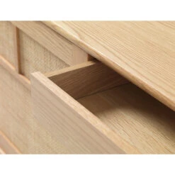 Unique Buffet En Placage Chêne Naturel H80cm - Barrali -Magasin Général Pour La Maison buffet en placage chene naturel h80cm barrali 648085 648085 FRN05 WEB 1