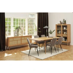 Unique Buffet En Placage Chêne Naturel H80cm - Barrali -Magasin Général Pour La Maison buffet en placage chene naturel h80cm barrali 648085 648085 FRN11 WEB 1