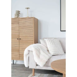 Buffet Haut 2 Portes En Bois Naturel H130cm - Kimi 12 Buffet Haut 2 Portes En Bois Naturel H130cm - Kimi -Magasin Général Pour La Maison buffet haut 2 portes en bois naturel h130cm kimi 698226 698226 FRN03 WEB 1
