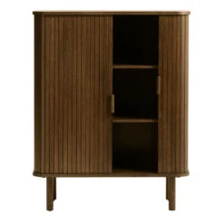 Unique Buffet Placage Chêne Foncé 3 étagères H113cm - Cavo 9 Unique Buffet Placage Chêne Foncé 3 étagères H113cm - Cavo -Magasin Général Pour La Maison buffet placage chene fonce 3 etageres h113cm cavo 667702 667702 FRN03 WEB
