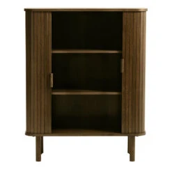 Unique Buffet Placage Chêne Foncé 3 étagères H113cm - Cavo 11 Unique Buffet Placage Chêne Foncé 3 étagères H113cm - Cavo -Magasin Général Pour La Maison buffet placage chene fonce 3 etageres h113cm cavo 667702 667702 FRN04 WEB