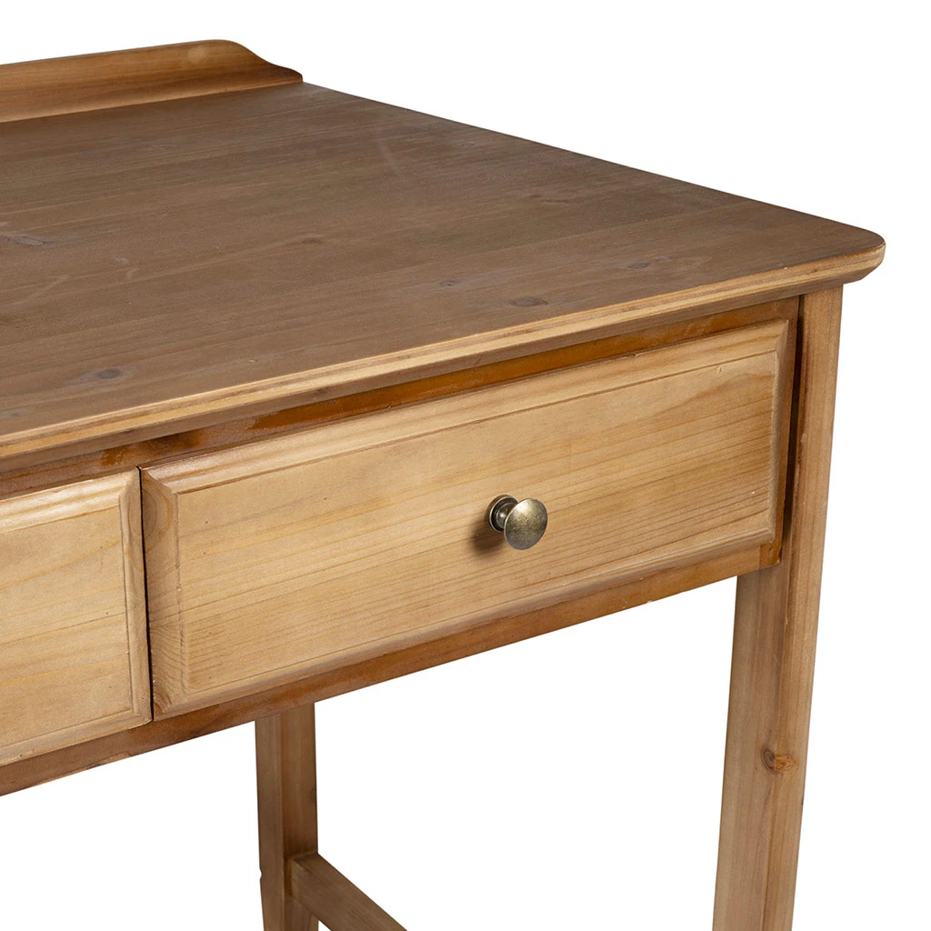 Bureau 3 Tiroirs Naturel En Sapin - Firmin 3 Bureau 3 Tiroirs Naturel En Sapin - Firmin – Image 3