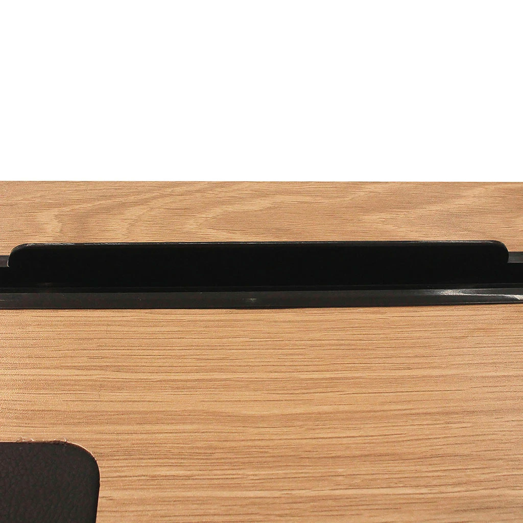 Bureau En Bois Et Métal Noir - Liam 5 Bureau En Bois Et Métal Noir - Liam – Image 5