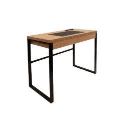 Bureau En Bois Et Métal Noir - Liam 16 Bureau En Bois Et Métal Noir - Liam -Magasin Général Pour La Maison bureau en bois et metal noir liam 620090 620090 FRN08 WEB 1
