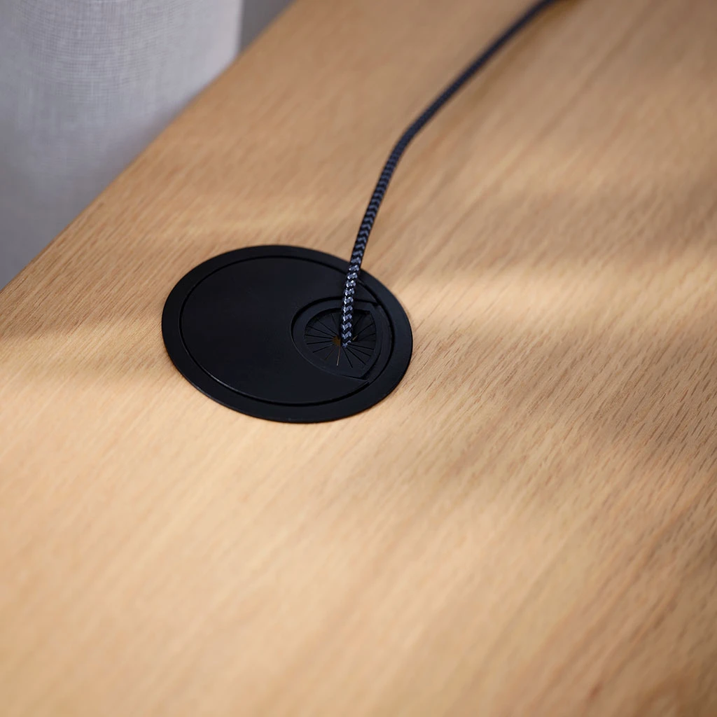 Unique Bureau Placage Chêne Naturel - Nola 7 Unique Bureau Placage Chêne Naturel - Nola – Image 7