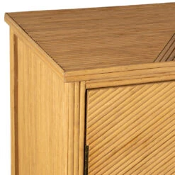 Cabinet 2 Portes En Bambou Et Sapin 80x40xh99.5cm - Saori 9 Cabinet 2 Portes En Bambou Et Sapin 80x40xh99.5cm - Saori -Magasin Général Pour La Maison cabinet 2 portes en bambou et sapin 80x40xh99 5cm saori 77474 77474 DET02 WEB