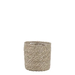 Cache-pot Creme H12cm - Atlantic