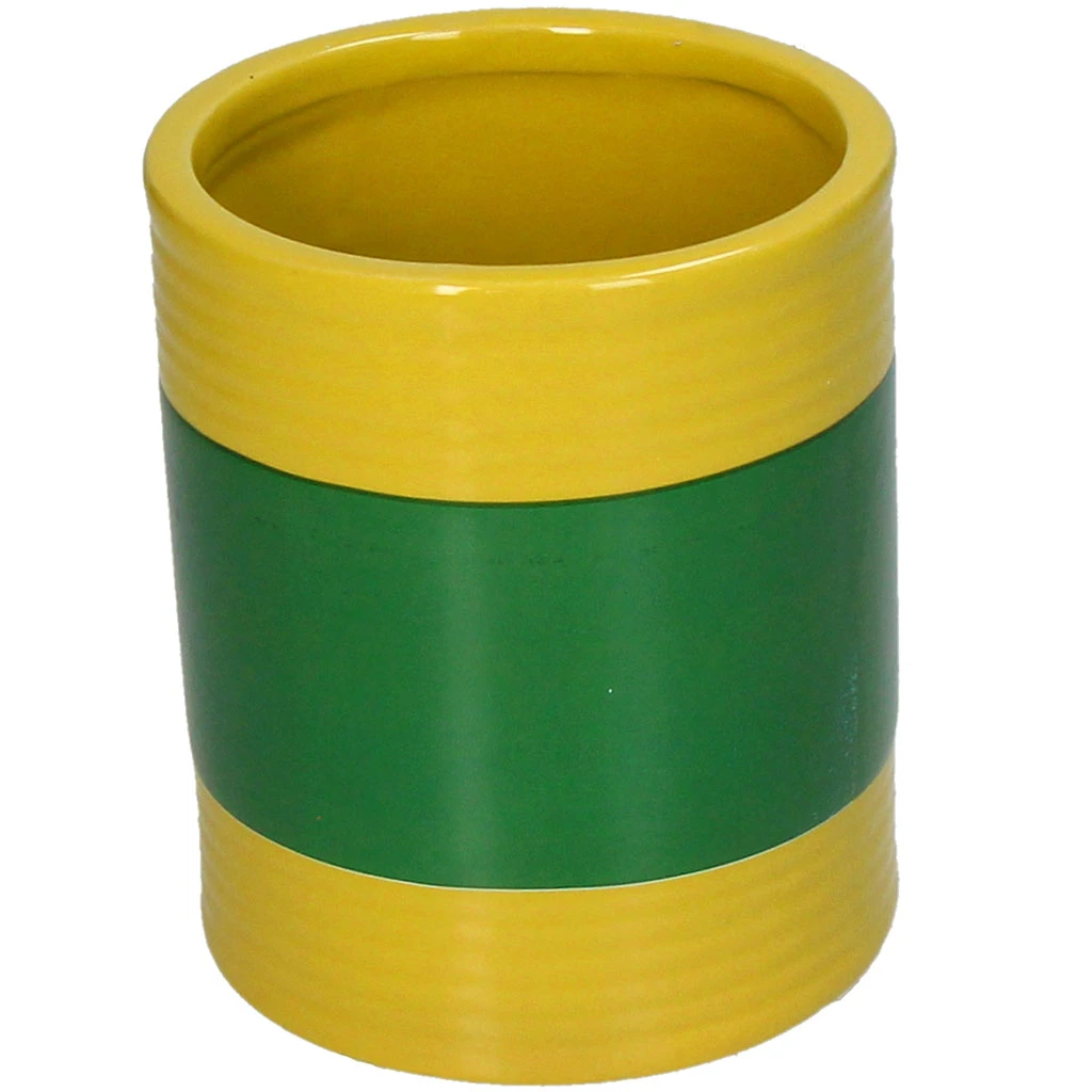 Cache-pot En Faïence Multicolore D11cm 2 Cache-pot En Faïence Multicolore D11cm – Image 2