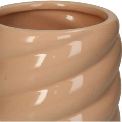 Cache-pot Torsadé En Grès Rose D14cm 8 Cache-pot Torsadé En Grès Rose D14cm -Magasin Général Pour La Maison cache pot torsade en gres rose d14cm 686227 686227 FRN03 WEB