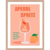 Cadre Avec Affiche "Aperol Spritz" 30x40cm - Lario