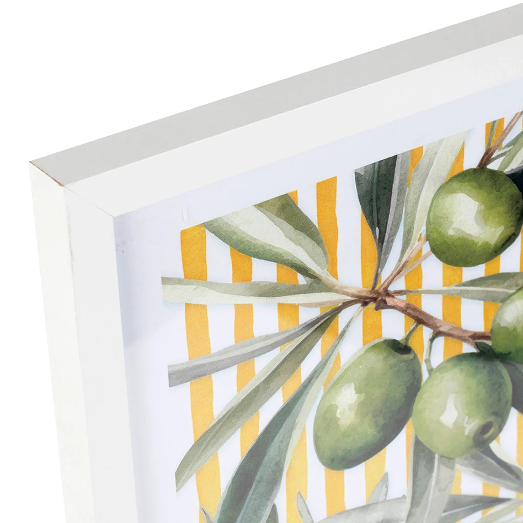 Cadre Déco Dolce Vita Olive Multicolore 32x42cm 2 Cadre Déco Dolce Vita Olive Multicolore 32x42cm – Image 2
