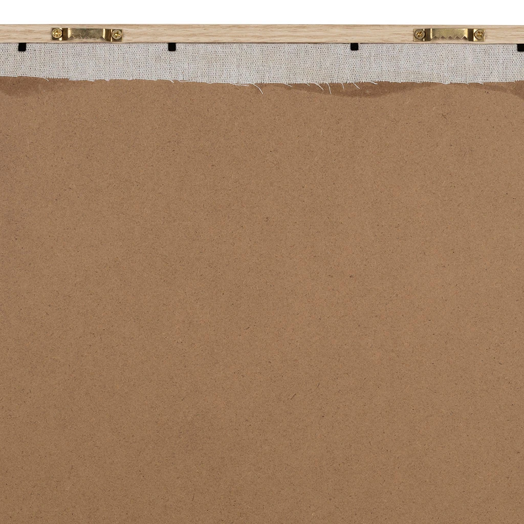 Cadre Déco Palmier Coquillage Et Jonc De Mer 60x40cm - Cauri 3 Cadre Déco Palmier Coquillage Et Jonc De Mer 60x40cm - Cauri – Image 3