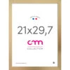 Cadre Photo 21x29.7cm Croisett Champagne Mdf Verre Mdf