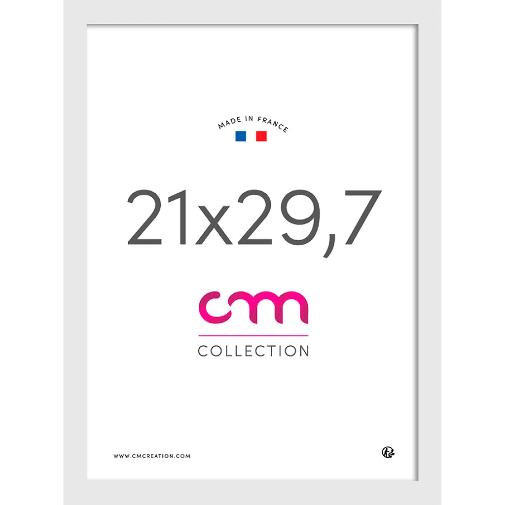 Cadre Photo 21x29.7cm Lario Blanc Verre Mdf 1 Cadre Photo 21x29.7cm Lario Blanc Verre Mdf