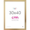 Cadre Photo 30x40cm Champagne