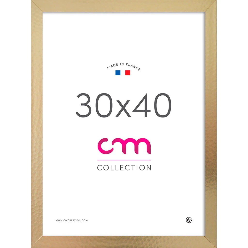Cadre Photo 30x40cm Champagne 1 Cadre Photo 30x40cm Champagne