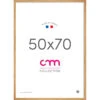 Cadre Photo 50x70cm Lario Chene Verre Mdf