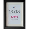 Cadre Photo Passe Partout 1vue 13x18cm Lario Noir