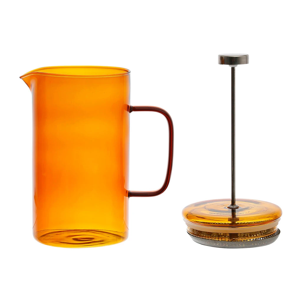 Cafetière à Piston Café Ambre 75cl En Verre 2 Cafetière à Piston Café Ambre 75cl En Verre – Image 2